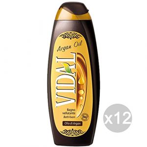 Lot 12 Vidal bain 626 Huile d'Argan 500 ml Soin et nettoyage du corps (Italiaen Gourmet UK Ltd, neuf)