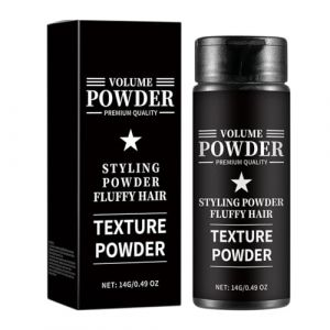 Poudre coiffante pour homme, poudre de texture capillaire pour homme, poudre texturisante pour cheveux, poudre coiffante d'aspect naturel pour homme, remplissage de la barbe des cheveux, poudre de (luanyi, neuf)