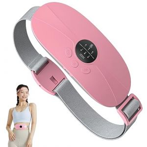 KBCASE Ceinture chauffante sans fil pour menstruations menstruelles - Ceinture chauffante portable - Ceinture chauffante électrique pour le dos - Batterie avec 3 massages abdominaux - Pour femme et (KBCASE-EU, neuf)