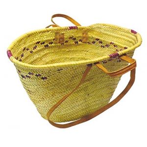 La Vannerie d'Aujourd'hui Couffin en Palmier Naturel avec bandoulière (La Vannerie d'Aujourd'hui, neuf)