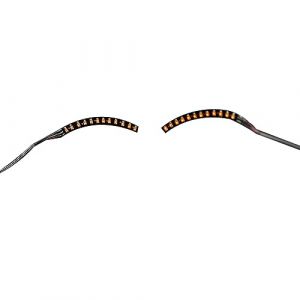 RASTKY Kit D'&eacute;clairage LED pour Faux Cils, Longue Dur&eacute;e de Vie, Lampe &agrave; Bande de Maquillage Lumineuse pour F&ecirc;tes, Bo&icirc;tes de Nuit (ORANGE) (Enkesai, neuf)