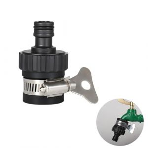 Pevlkawr Connecteur Universel De Robinet Adaptateur Robinet Tuyau Arrosage Adaptateur Tuyau Arrosage Robinet Cuisine pour Salle De Bain, Jardin, WC (GeDaHongBao, neuf)