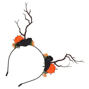 Beaupretty bandeau drôle casque de branche d'arbre Bandeau d'Halloween fête d'Halloween masque dhalloween bandeau halloween costume halloween déguisement enfant Faveur du parti Décor le fer (lorianca, neuf)