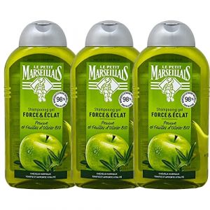 Le Petit Marseillais Shampooing Pomme et Olive pour Cheveux normaux 3x250 ml de France (AbcMarket, neuf)