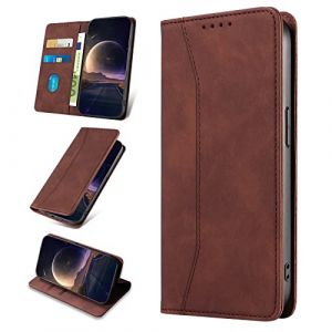 KANVOOS Coque pour Samsung Galaxy Xcover 4s / Xcover 4, Etui Protection Housse en Cuir PU [Porte Cartes], Antichoc Portefeuille &Eacute;tui &agrave; Rabat Flip Case pour Samsung Xcover 4s / Xcover 4 (Caf&eacute;) (CONBER, neuf)