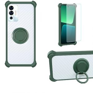 Coque Thomson Origin 679 Lagoon - Étui Compatible avec Thomson Origin 679 Lagoon - Protection D'écran Trempé 9H + Bague PC + Silicone IMDH-WSS (Oujietong, neuf)