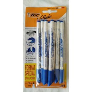 BIC Velleda Feutres Effaçables à Sec - Couleur bleu - Fine (ErikGum, neuf)