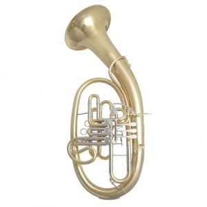 Tuyama Tuba Wagner en F/B – Corne de wagner avec 3 valves rotatives et valve d'inversion – Complet avec valise, embout buccal et accessoires (totalbrass, neuf)