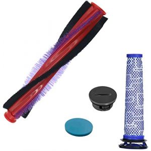 JoyBros 185mm Brosse à Rouleau pour Dyson V6 SV03 DC62 Filtre 963830-01 Slim Balai Bouchon 965665-03 Animal Extra DC58 DC59 DC61 Accessoires (JoyBros Vacuum Cleaner Spare Parts Store, neuf)