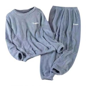 Pyjama Pilou Pilou Femme, Pyjama Femme Hiver Chaud Polaire Chaud Hiver Ensemble De Pyjamas Manche Longue Ultra &eacute;Paississant Deux Pi&egrave;Ces Ensemble De Nuit En Flanelle Loungewear Tenue D'Int&eacute;Rieur (GUnakd, neuf)