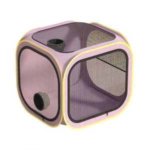 Bo&icirc;te de s&eacute;chage pour chat | Panier de s&eacute;chage | Cage portable pour chats, chiens, chiots avec design anti-vol de poils (longfea, neuf)