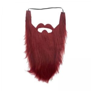 rockible Lot de 2 Accessoires Fantaisie pour Déguisement de Longue Barbe, Barbe de Gnome Nain, Déguisement D'Halloween pour Adulte et Enfant, Poils Du Visage P (motokitio, neuf)