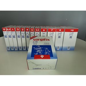 Surgifix - Filet Tubulaire Élastique Poly, Taille 9, pour Fixation de Compresses, Gaze et Pansements du corps et du dos, Longueur de Tension 25 m, Couleur Blanche, Fabriqué en Italie, 1 pièce (medika69, neuf)
