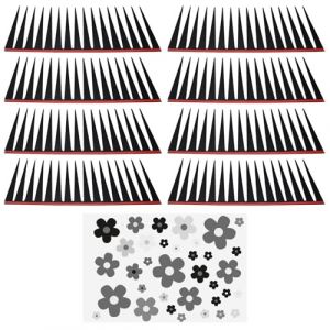 5 Paires D'Autocollants De Voiture, Motif De Fleurs De Cils, Op&eacute;ration Simple Et Autocollants Faciles &Agrave; D&eacute;chirer, Accessoires De D&eacute;coration Ext&eacute;rieure De Voiture. (PETER LYTTLE, neuf)