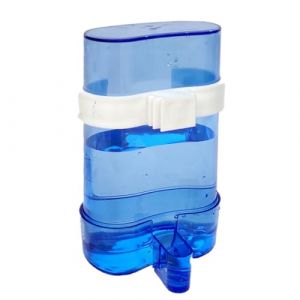 Abreuvoir automatique pour oiseaux - Distributeur d'eau - Accessoire pour oiseaux - Distributeur d'eau - Accessoire pour perroquets, perruches, inséparables, myna, pigeons, pinsons, 200 ml (hinetinly, neuf)