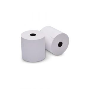 20 x Rouleau Ticket De Caisse Enregistreuse 80x80x12mm - Bobine Papier Thermique Imprimante - Sans Bisphénol A (Grossiste matériel point de vente, neuf)