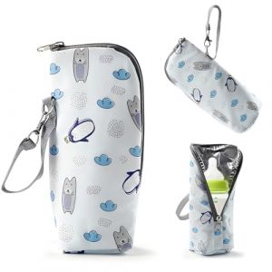 YOFDAL 1 Pi&egrave;ce Sac Isotherme pour Biberon, Sacs Thermiques pour Biberon, Chauffe-Biberon pour B&eacute;b&eacute;, Portable Hangable, pour Poussette（B） (Stivenimallmass O&Uuml;, neuf)