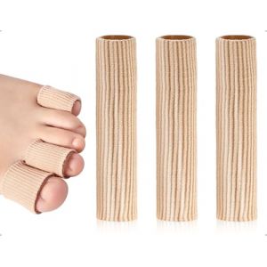 Emezddo Lot de 3 Prot&egrave;ge orteils,Coussinets D&eacute;coupables,Bandage Tubulaire de Protection Contre la Pression, Bandage pour les Doigts,pour Cors,Oignons,Callosit&eacute;s et le Valgus du Pouce(Grand) (Sooyu shop, neuf)