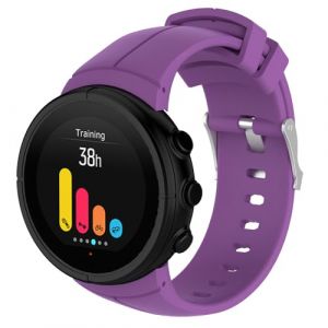 Yoktburu Bracelet pour Suunto Spartan Ultra, Silicone Bracelet de Montres Sport Strap Compatible avec Suunto Spartan Ultra Smartwatch (violet) (Yoktburu-EU, neuf)