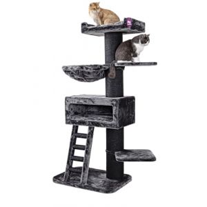Petrebels Maine Coon Arbre à chat XXL Ragdoll 179 cm XXL pour grands chats, couleur noir (Petrebels, neuf)
