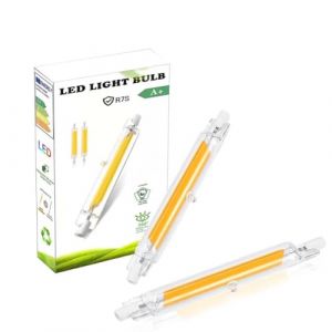 EIMOPE Ampoules R7S LED 118mm 20w Dimmable - R7S LED 118mm 20W &Eacute;quivalent &agrave; Ampoule Halog&egrave;ne 100w 200W, Blanc Naturel 4000K, 2000LM, &Eacute;clairage &agrave; Faisceau 360&deg;, Sans Scintillement, Lot de 2 (Zbbying, neuf)