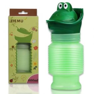 Topcloud Urinoir R&eacute;tractable, 600ml Toilette Mobile Portable Pot de Chambre Bouteille d'Urine pour Homme Femme, Urinoir d'Urgence R&eacute;utilisable pour Camping Voiture Voyage Embouteillage et File (FangYuan House, neuf)