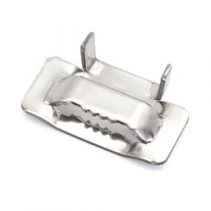 100 pièces Boucle de Cerclage en Acier 12 mm, MgcTolBox Cerclage en Acier Joints pour Feuillard de 11-13 mm Pour Fixations Extérieures et Applications Lourdes (YiShaKeJi, neuf)