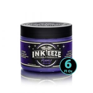 INK-EEZE Encre EEZE Violet Glide Non-Petroleum Tattoo Pommade 6 oz Jar (Le Partenaire Médical, neuf)