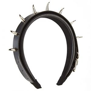 Serre-tête pour femme, bandeau à rivets, style punk, steampunk, rivets à clous, accessoire de cheveux pour déguisement, cosplay, gothique, accessoire pour cheveux (YingJieGS, neuf)