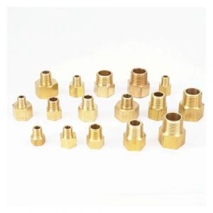 MMLFX Raccord de Tuyau en Laiton NPT Femelle &agrave; m&acirc;le BSP 1/8" ; 1/4" ;3/8" ; 1/2" ;Connecteur Adaptateur for Manom&egrave;tre Air Gaz Carburant Eau 1pc (Size : Type 8) (Hainning, neuf)