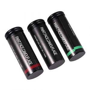 Housoutil 3Pcs Camo Woodland Supplies Peinture Pour Le Visage Verte Peinture De Camouflage Peinture De Camouflage Peinture Pour Le Visage Cs Camo Peinture Pour Le Visage Noire (Entertainment First, neuf)