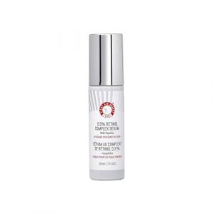 First Aid Beauty - S&eacute;rum complexe au r&eacute;tinol &agrave; 0,3 % avec peptides, con&ccedil;u pour les peaux sensibles, aide &agrave; am&eacute;liorer visiblement les ridules et les rides avec moins d'irritation que le r&eacute;tinol (Neriah Ltd, neuf)