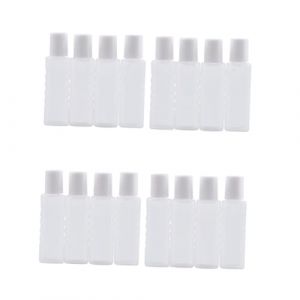 TOVINANNA 20 Pièces bouteille vide caisses plastique rangement malette rangement plastique Conteneurs récipients à condiments avec couvercles mini verser récipient de distribution de liquide (Qieiyi, neuf)