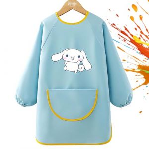 LACHT Tablier Peinture Enfant,tablier peinture enfant,Blouse Peinture Enfant, Blouse Imperm&eacute;able Manche Longue avec Poche,Tablier de Cuisine,pour Art Peinture Coloriage Artisanat (candy27seven, neuf)