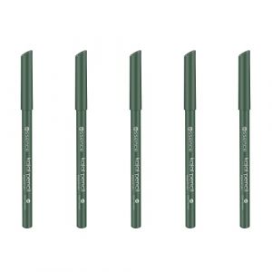 essence Kajal N&deg;29 Rain Forest Lot de 5 crayons d&eacute;finissants longue dur&eacute;e, couleur intense, mat, v&eacute;g&eacute;talien, sans microplastique, sans nanoparticules, vert (PURISH &ndash; your beauty dealer, neuf)