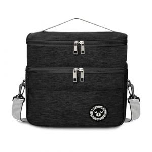 TUXUNQING Sac Isotherme Repas 9,6L, Petit Sac Isotherme, Sac Lunch Isotherme, Sac glaciere Isotherme, Lunch Bag Isotherme, Glacière Repas pour Le Travail, Les Voyages, Le Bureau et Les Pique-niques (tuxunqing, neuf)