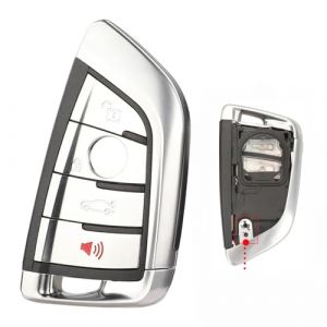 Boîtier de Porte de Voiture Coque clé sportage étui à Distance à 4 Boutons pour BMW X5 X6 F15 X6 F16 G30 7er G11 X1 F48 F39 (car key, neuf)