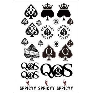 Kit 20 Faux Tatouages Temporaires Ephémères Sexy Adultes Coquin HotWife Libertin Tattoo Homme Femme Tatoo Sexe Hot Charme et Séduction (Innova-store, neuf)