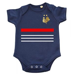 DSTNY Body b&eacute;b&eacute; Coupe du monde 2018 impossible n'est pas fran&ccedil;ais- Bleu marine (taille 6-12mois) (DSTNY, neuf)