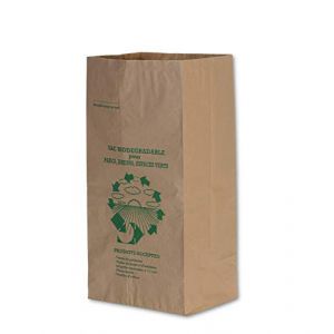 lot de 10 Sacs 80 Litres SOLIDE (2 FEUILLES) déchets verts et organiques en papier kraft biodégradable compatible compost , sac pour dechets verts , sac jardin ramassage herbe, végétal compostable, tous dechets (solutions-imprimerie, neuf)