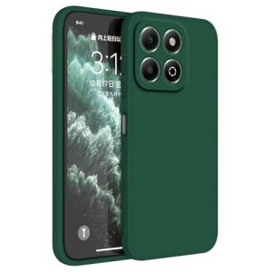 HAFFAN Coque en Silicone TPU Compatible avec Honor 200 Smart/Honor X7C (6.8"), Housse Etui de Protection pour T&eacute;l&eacute;phone Portable - Vert fonc&eacute; (haffan, neuf)