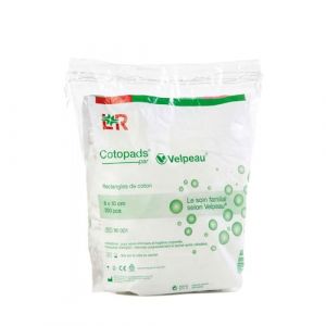 Lohmann Rauscher Cotopads Coton 8x10Cm par Velpeau 200 Pièces (EasyPara, neuf)