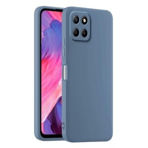 HULLIN Coque de T&eacute;l&eacute;phone en Silicone Color&eacute;e, Adapt&eacute;e &agrave; Honor 70 Lite 5G / Honor X8 5G / Honor X6 (6.5") - Gris Lavande (HULLIN, neuf)