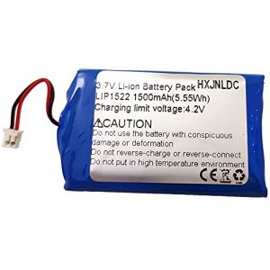 3.7v 1500mAh Batterie for Sony PS4 Wireless contrôleur Battery Replacement (CuH - zct2u, CuH - zct2e, CuH - zct2a 2016 and Higher Models) DualShock Playstation 4, Gen 2, New Edition, Small Plug (HXJN, neuf)