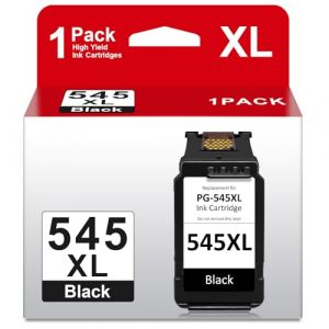 Cartouche PG 545 XL, PG-545XL Cartouche d'encre Remplacement pour Canon 545, 545 XL Noir pour Canon Pixma TS3350 MG2550s TS3150 MG2450 MG2950 MG2555s iP2850 MX495 MG3050 MG2550 TR4550 TR4551 (SUNPRINTZ-INK, neuf)