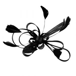 Bibi et chapeaux pour mariage bibi chapeau fleur maille ruban plumes bandeau plumes bibi bandeau tendance élégant mariage mariage chapeau bibi bibi chapeau de thé (fhjvbt, neuf)
