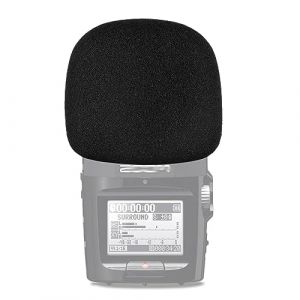 Housse Eponge pour Microphone pour ZOOM H2N SGH-6 H4N PRO H5 H6 H8 XYH-6 XYH-5, Housse Eponge pour Pare-Brise Housse Anti-Poussi&egrave;re (H2N) (zhlxteu, neuf)