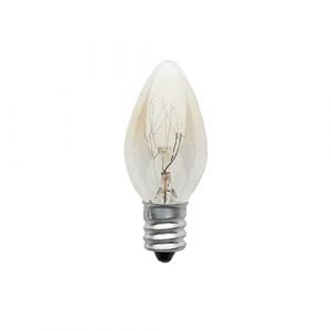 10W E12 Lampe à Sel Ampoule à Vis E12 Ampoule Lampe Pierre de Sel Ampoule à Vis E12 Ampoule Incandescente Veilleuse Ampoule Four pour Réfrigérateur Mac à Coudre Brûleur de Cire (krosser, neuf)