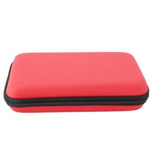 Étui de Transport pour Console de Jeu, étui de de Voyage Portable à Coque Rigide pour New 3DS XL, pour New 2DS XL, pour New 3DS XL, pour 3DS XL, pour 3DS LL avec 8 Poches (Rouge) (Tenqee, neuf)