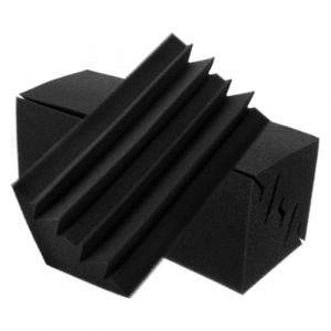 Toyvian 3pi&egrave;ces Panneau Absorbant Sonore Mat&eacute;riau Acoustique Diffuseur Pour Cin&eacute;ma Ktv Et Studios Isolation Basse Fr&eacute;quence Trappes De Mousse Haute Densit&eacute; (Vendiarit, neuf)